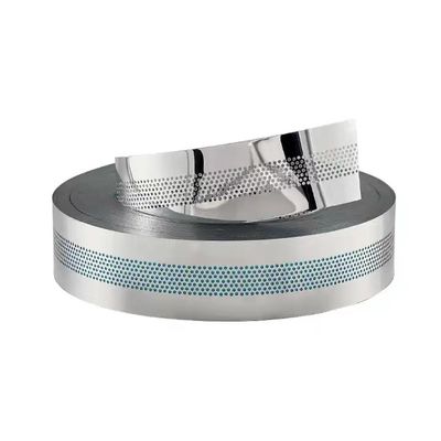 6 cm breed brieftrim Cap bedekt met aluminium kanaal brief trim