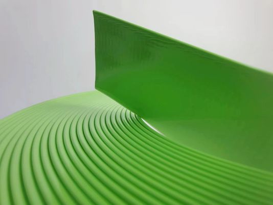 Groen Kleur Aluminium Trim Cap Rolls Aluminium Hardheid Hand Buigmethode 50M Lengte