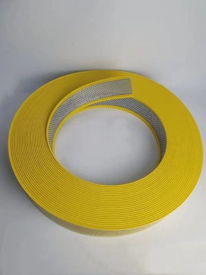 Gele aluminium kanaalspoel flexibel buigprofiel met gat voor elegante randtoepassingen