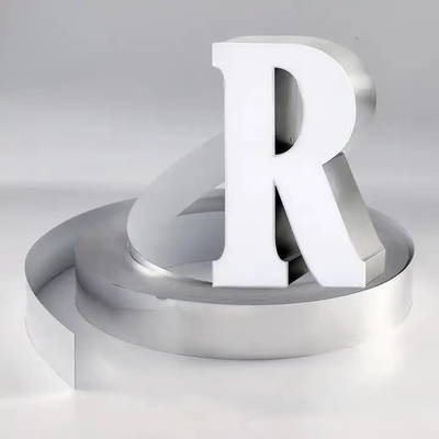 Led Signboard Aluminium Trim Cap Voor Channel Letter Trim Cap Roll