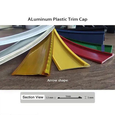 Alloy Plastic Trim Cap 40m Lengte Trimless Channel Letter Coil