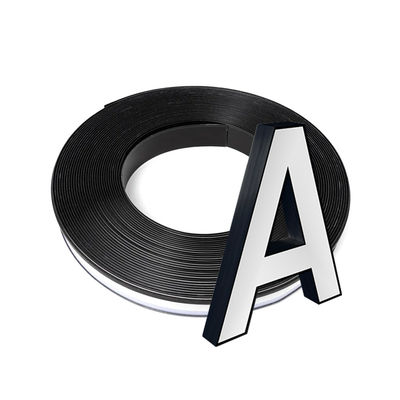 Op maat gemaakte Channelume Letters Strip Goud geperforeerd Aluminium Trim Cap