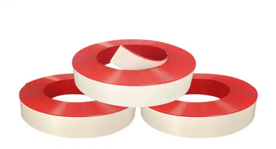 Rood aluminium kapje 13 cm breed enkelrand teken kap kleefmiddel