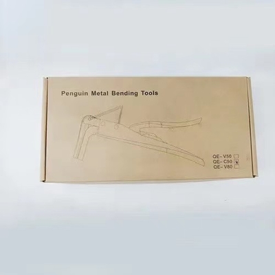 Pinguïnvormige verticale gebogen buiger handmatige tangen Metalen kanaal brief buiggereedschap