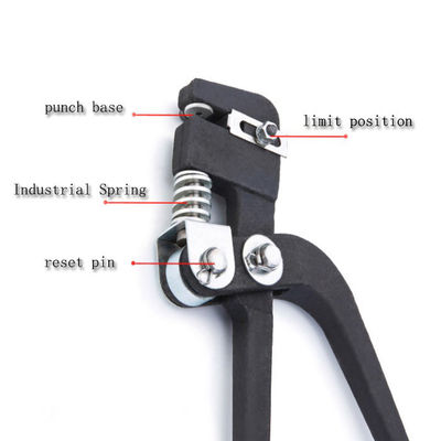 Metalen kanalen brief gaten pinnen roestvrij staal gaten pinnen gereedschap voor kanalen brief