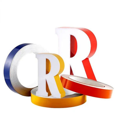 Punching Channel Letter Aluminium spoel Led Backlit Letters Coils 50MPa Ultieme sterkte