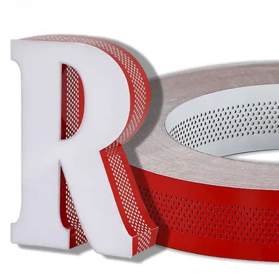 Hardheid Trimless Channel Letter Coil 0,6 mm Dikte Channel Letter Aluminium Coil