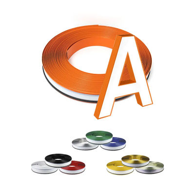 7 9 11 cm Strepen Aluminium Channelume Polyester Coating PVC Aluminium Trim Cap Reclame