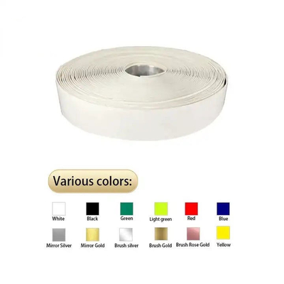 Handbuigend Aluminium Trim Cap 0.33mm Spiegel Zilveren Channel Letter Trim Cap