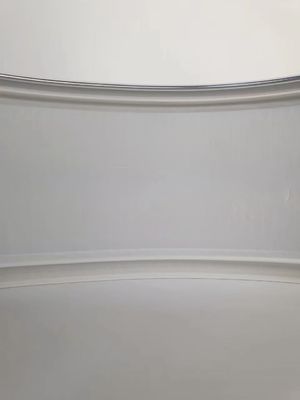 Spiegel Sliver Aluminium Trim Cap Roll Hand Buigend Hardheid Kanaal Letter Rand verschillende breedtes