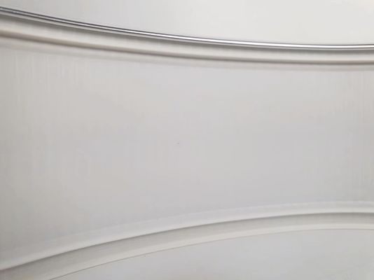 Spiegel Sliver Aluminium Trim Cap Roll Hand Buigend Hardheid Kanaal Letter Rand verschillende breedtes