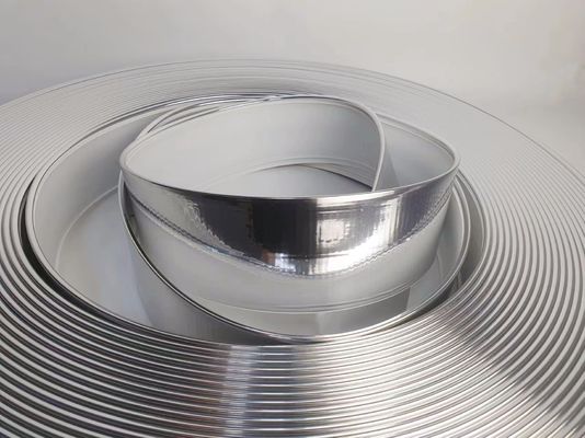 Custom Aluminium Trim Cap Coil Hand Buigbare Gepoetste Goud Zilver Hardheid 68MM-93MM