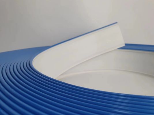 Aanpasbaar J-type trimmap rollen handbuigblauw kleur aluminium trimmap