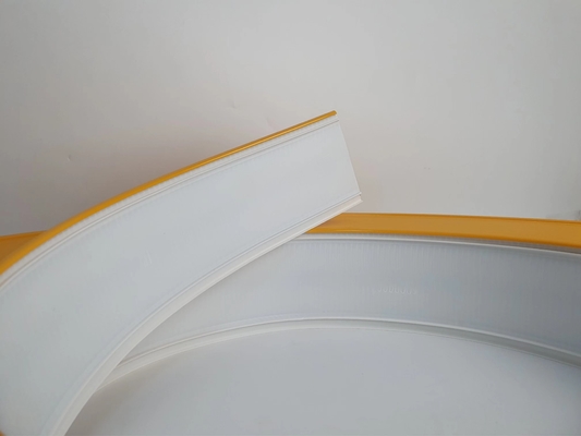 Aluminiumlegerings spoel met handbuiging Aluminiumkanaalspoel Gele Aluminiumhardheid