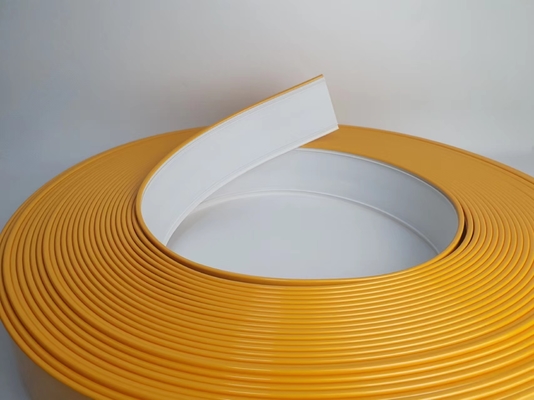 Kanalbrief Aluminium Trim Cap Met 70mm Breedte In Geel Aluminium Kanalbrief