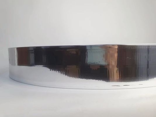 Hoge hardheid aluminium aluminium kap met spiegel zilver afwerking en aluminium legering spoel