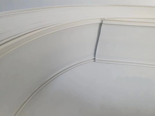 Witte kleuren schriftuur met aluminiumhardheid 70 mm 76 mm 93 mm