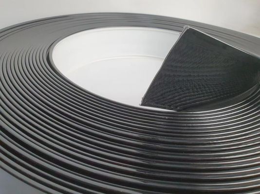 Zwarte kleur Aluminium legering spoel Trim Cap Strip voor professionele teken maken