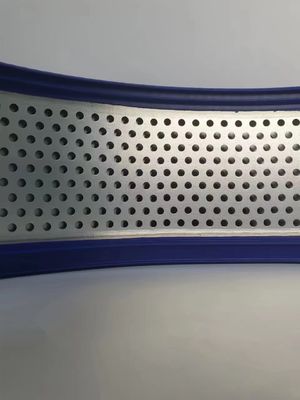 Aluminium band kap voor handbuigwerk 50M lengte aanpasbare breedten rubberen kap