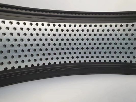 Rubber Trim Cap Zwart J-type Trim Cap Strip Rollen Aanpasbare breedtes Voor kanaal brief Trim Cap