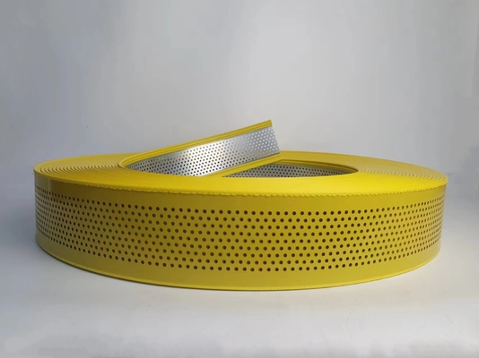 Gele aluminium kanaalspoel flexibel buigprofiel met gat voor elegante randtoepassingen