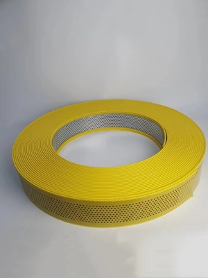 Gele aluminium kanaalspoel flexibel buigprofiel met gat voor elegante randtoepassingen