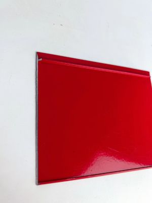 Rood aluminium profielen LED-borden voor aluminium kanaalprofielen