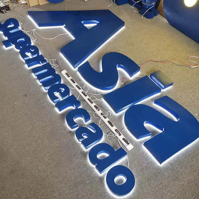 Op maat gemaakte Led Channel Letters Outdoor Store Led Letters Signage 3d Acryl
