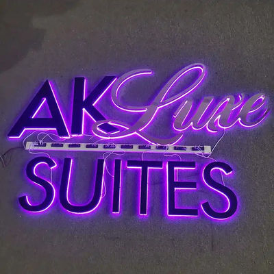 Betrouwbare LED-kanaalletters Acryl-kanaallettersignalen achtergrondlicht