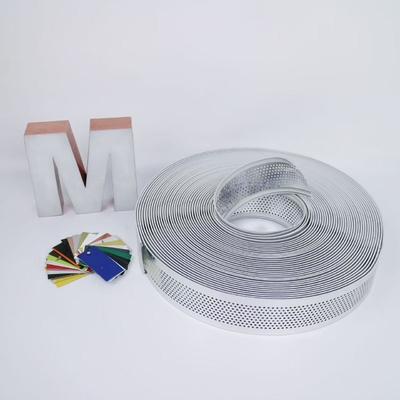 LED-lampen Compatibiliteit Aluminium kanaal letter trim in reguliere kleur weersbestendig en duurzaam