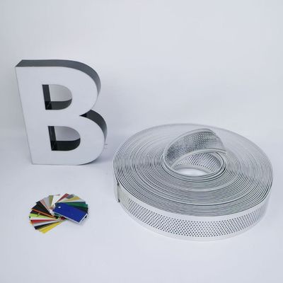 LED-lampen Compatibiliteit Aluminium kanaal letter trim in reguliere kleur weersbestendig en duurzaam